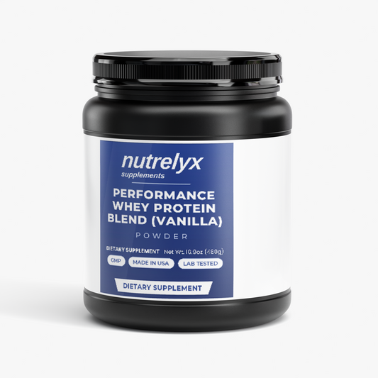 Performance Whey Protein Blend (Vanilla)