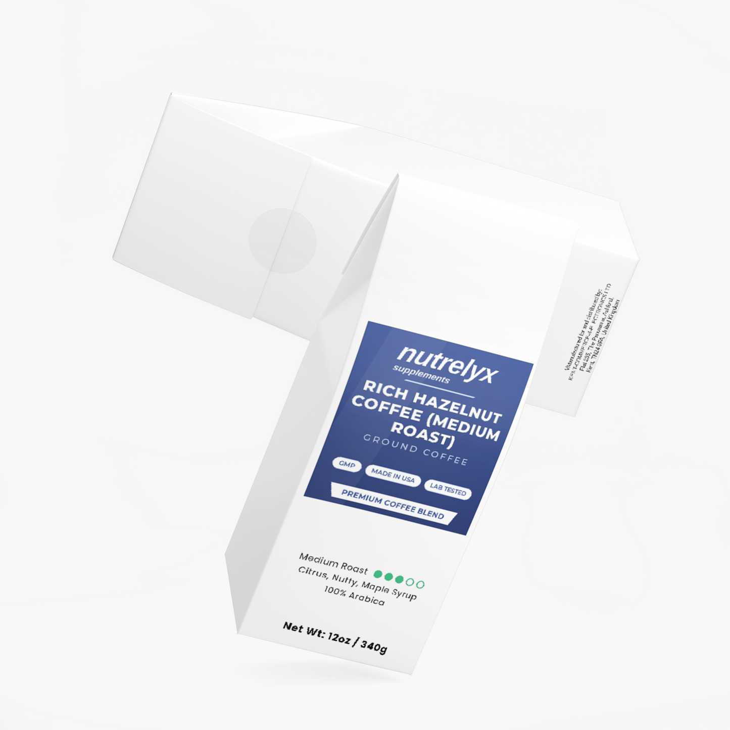 Rich Hazelnut Coffee (Medium Roast)