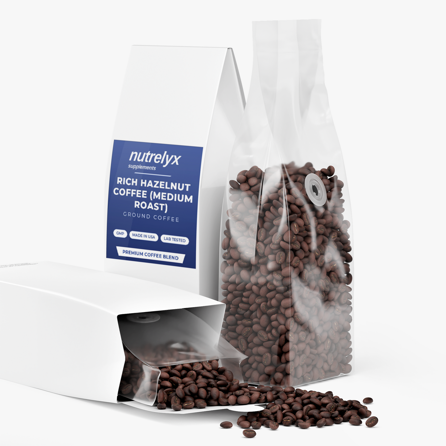Rich Hazelnut Coffee (Medium Roast)