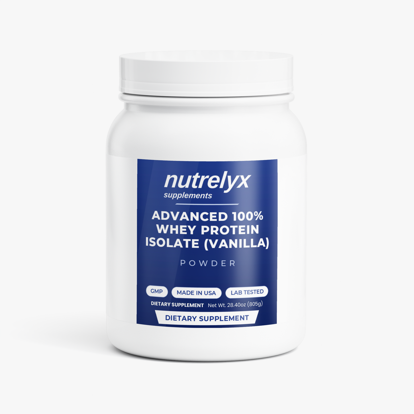 Advanced 100% Whey Protein Isolate (Vanilla)