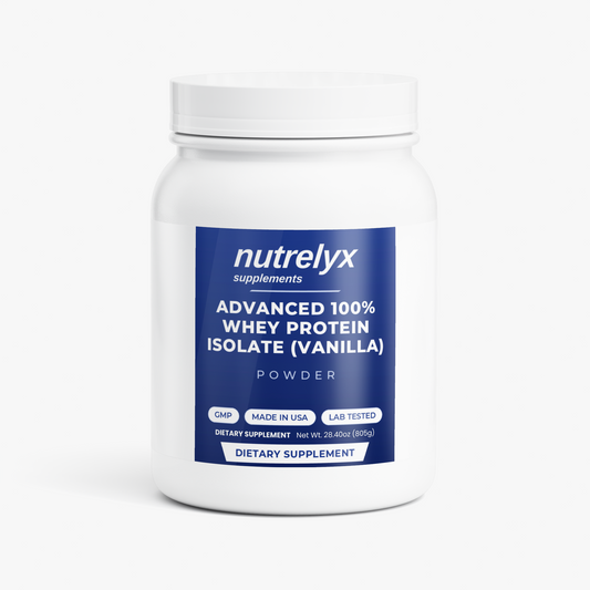 Advanced 100% Whey Protein Isolate (Vanilla)