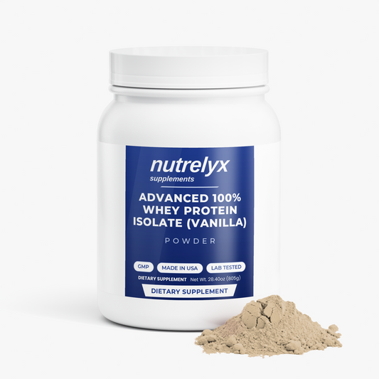 Advanced 100% Whey Protein Isolate (Vanilla)