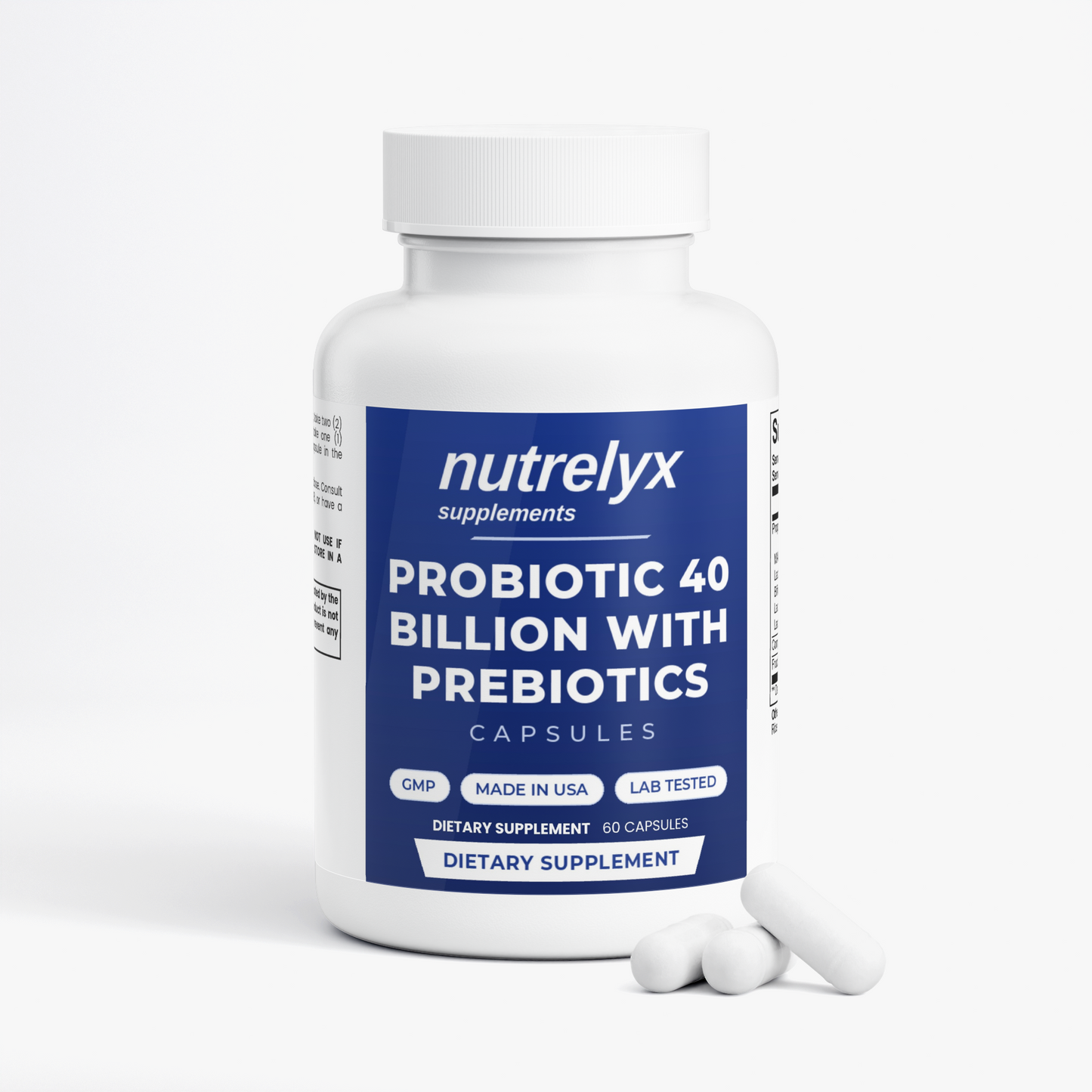 Probiotic 40 Billion with Prebiotics