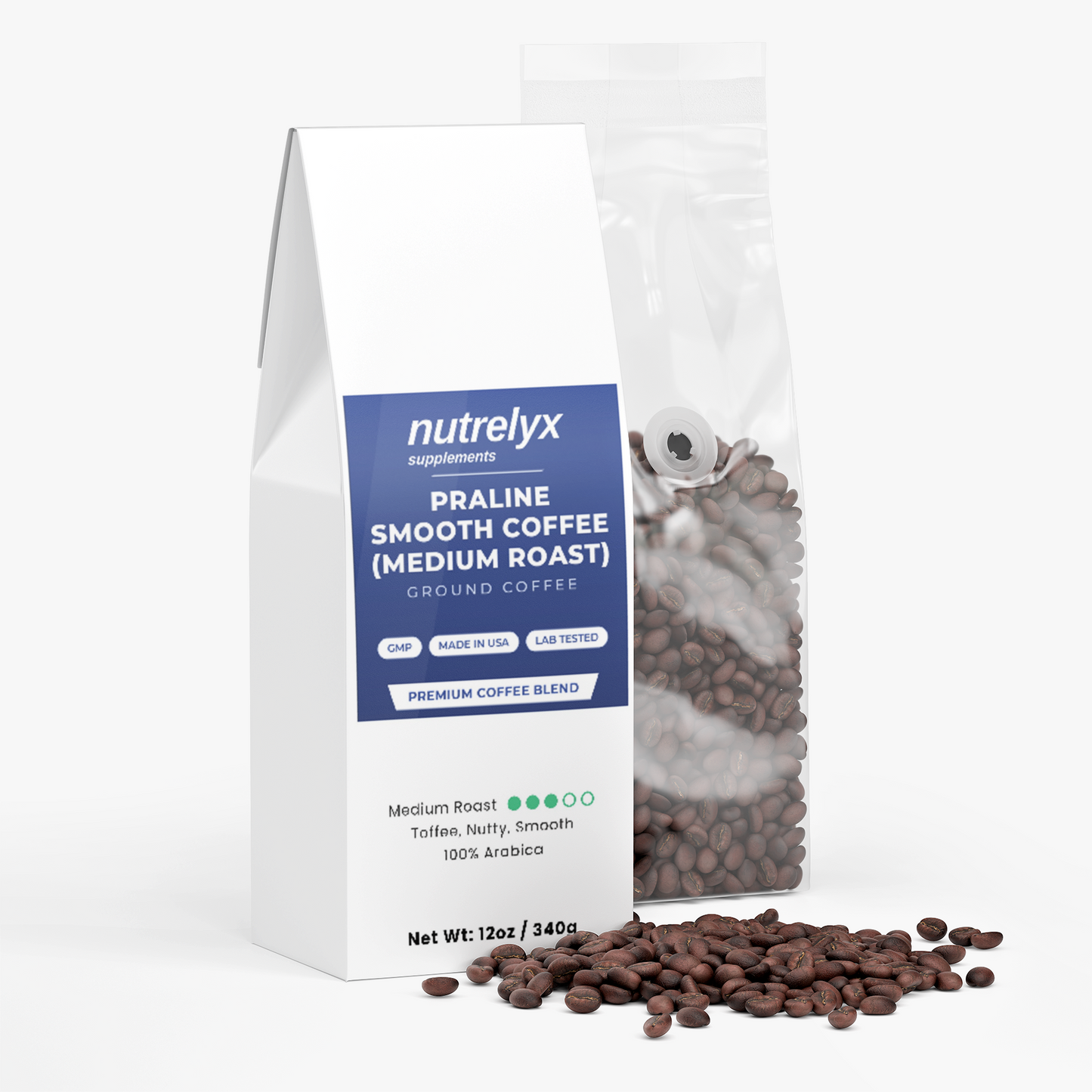 Praline Smooth Coffee (Medium Roast)