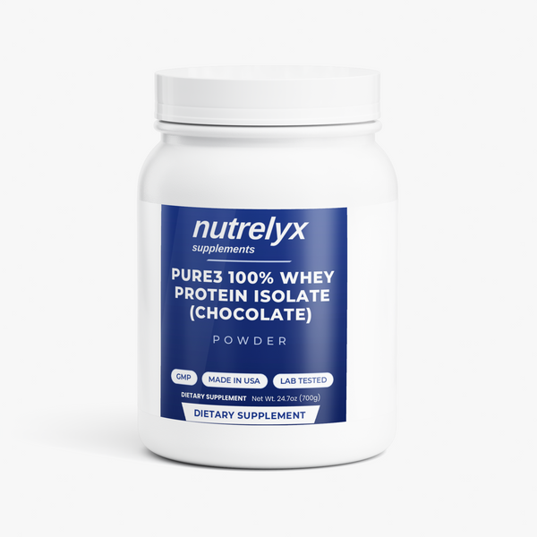 Pure3 100% Whey Protein Isolate (Chocolate)