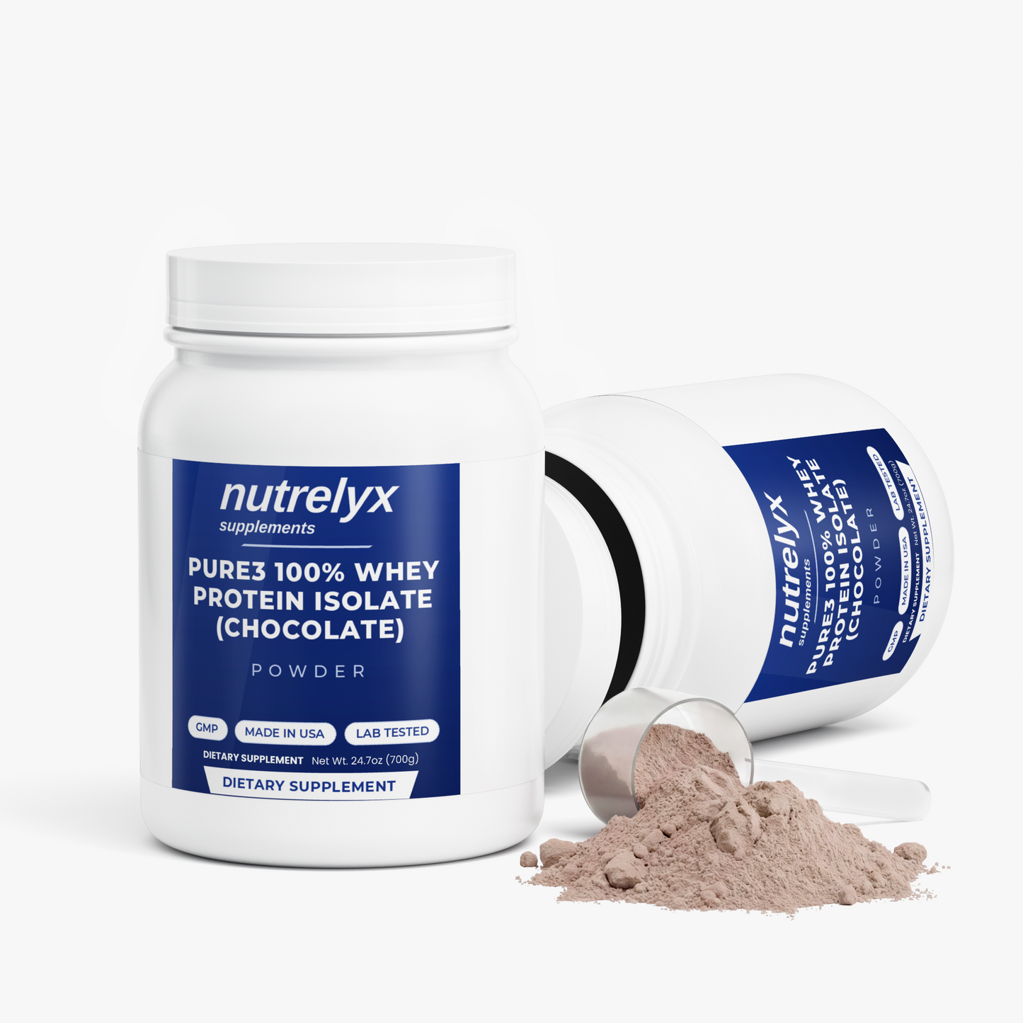 Pure3 100% Whey Protein Isolate (Chocolate)