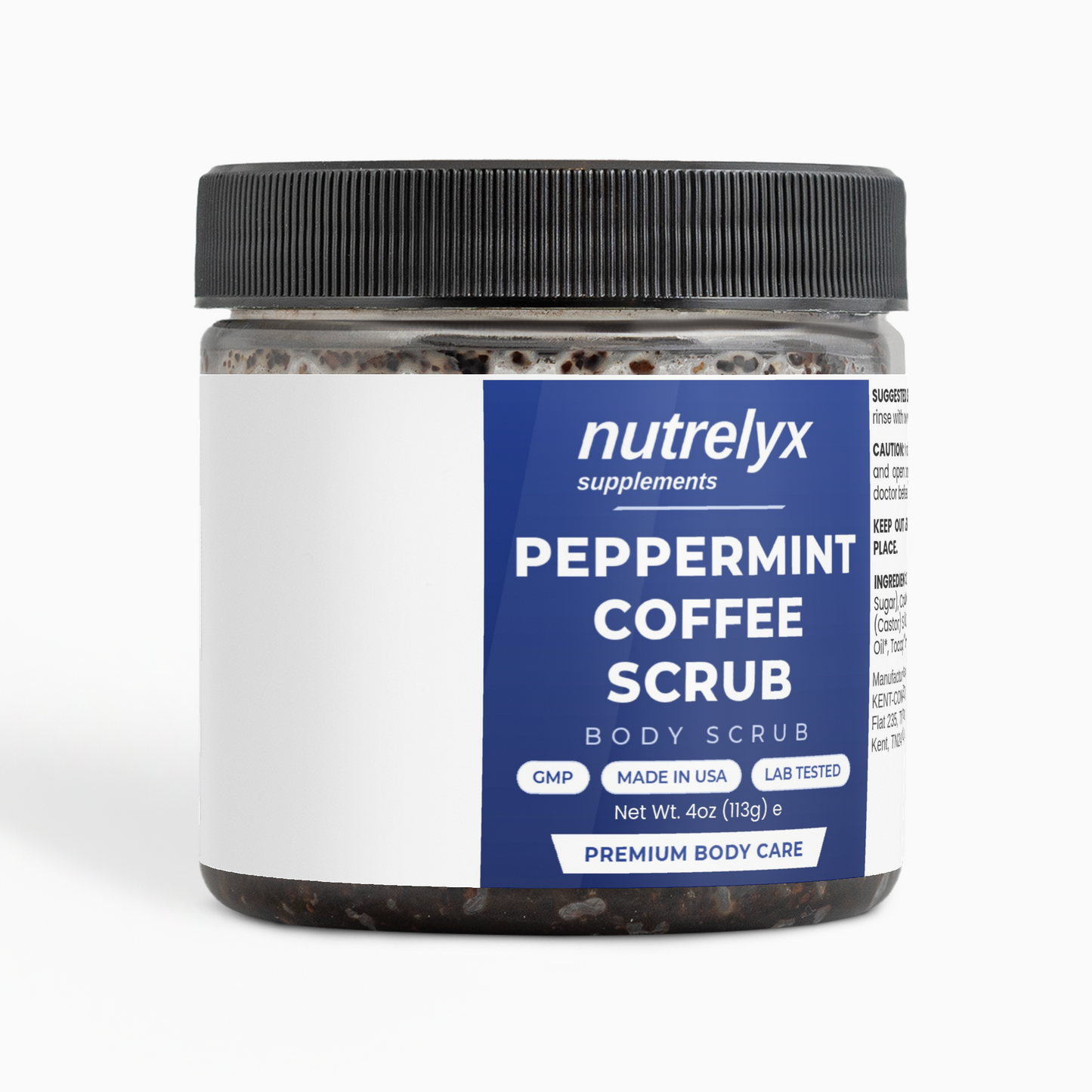 Peppermint Coffee Scrub