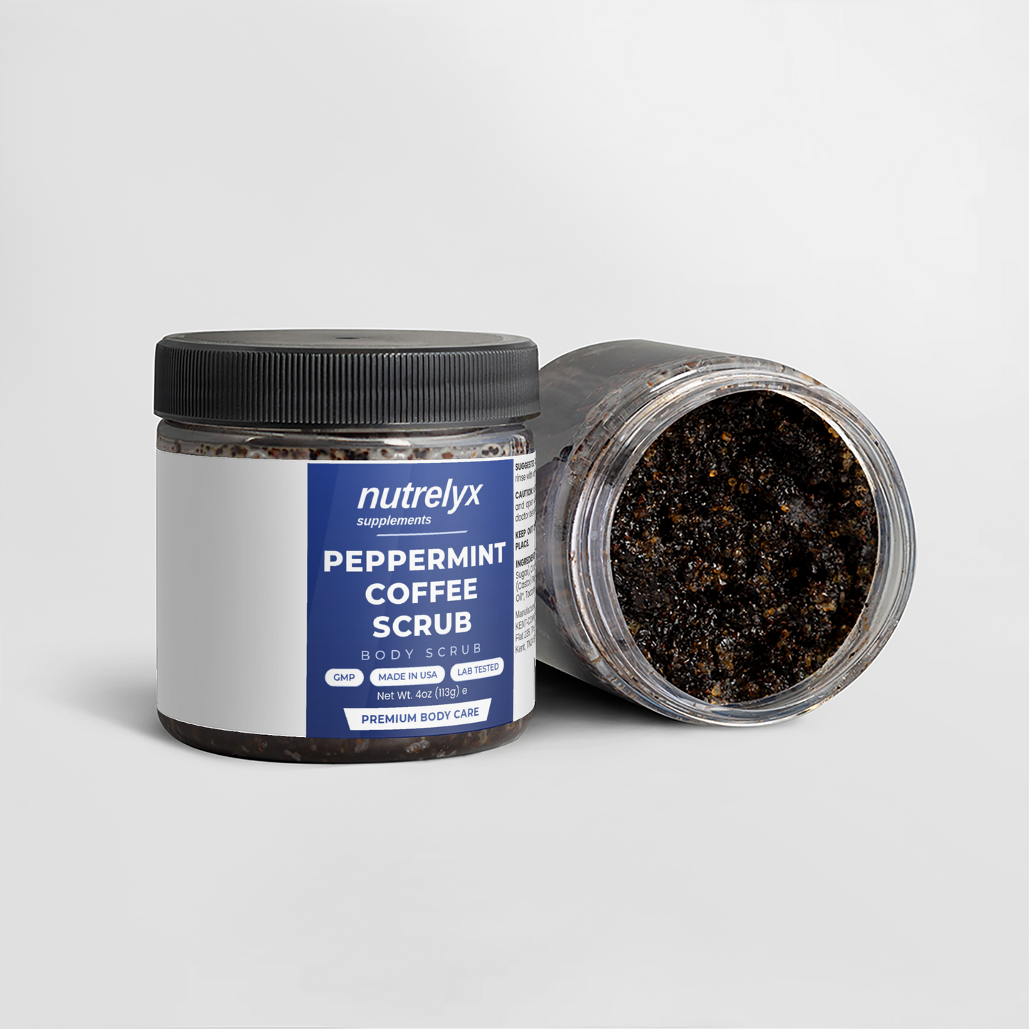 Peppermint Coffee Scrub
