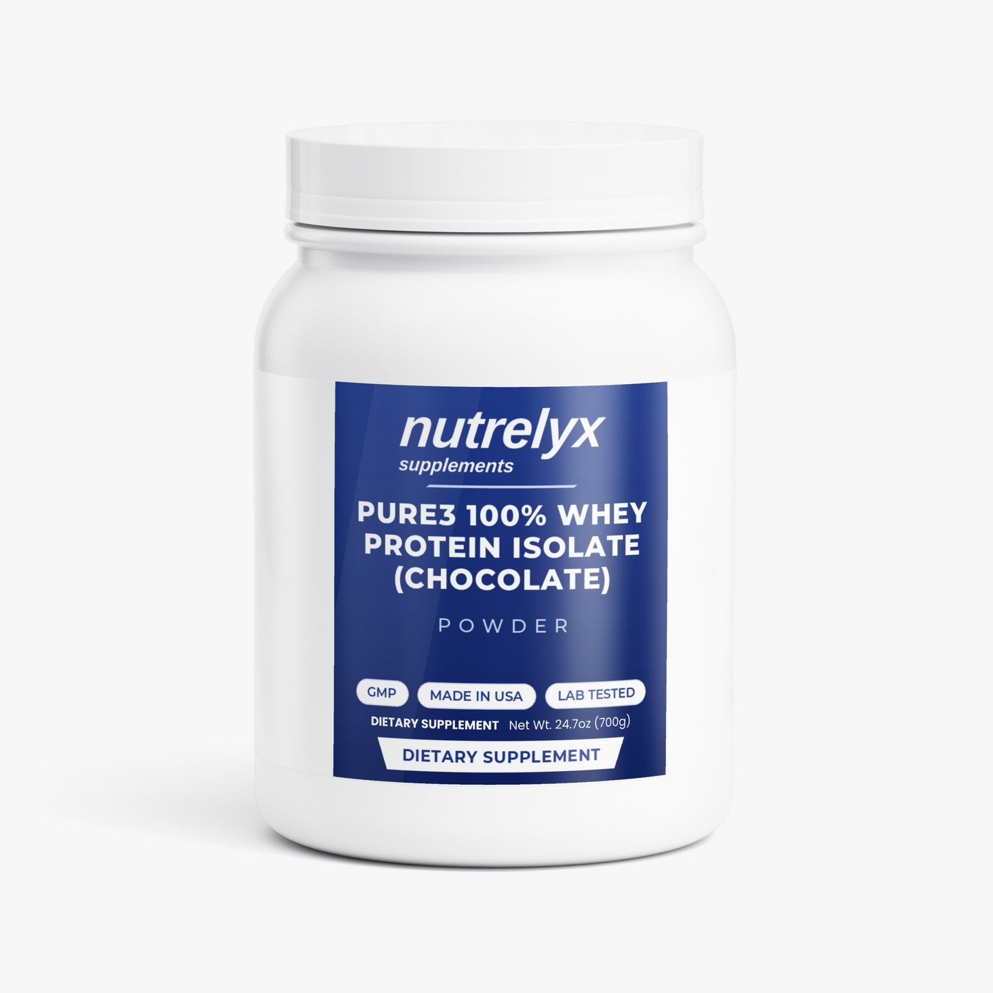 Pure3 100% Whey Protein Isolate (Chocolate)