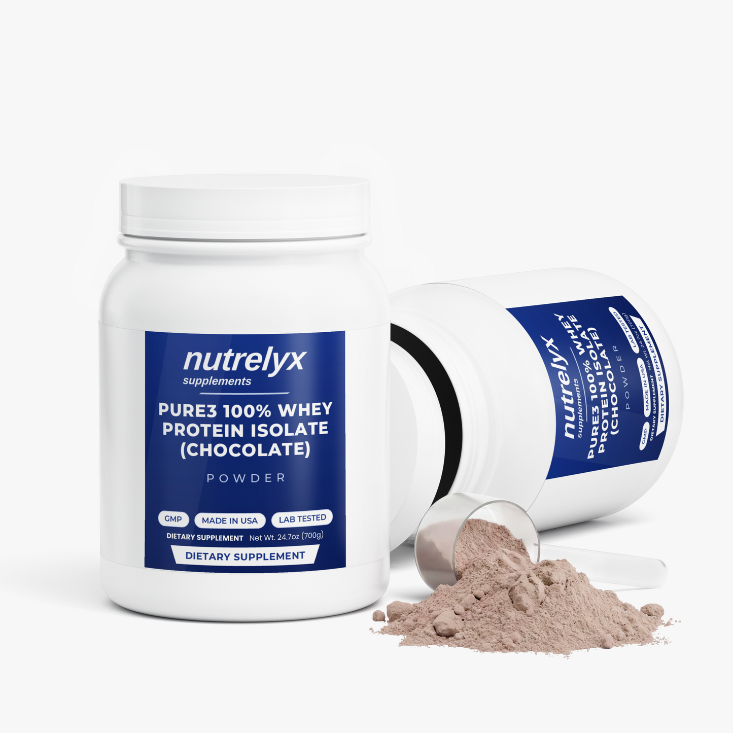 Pure3 100% Whey Protein Isolate (Chocolate)