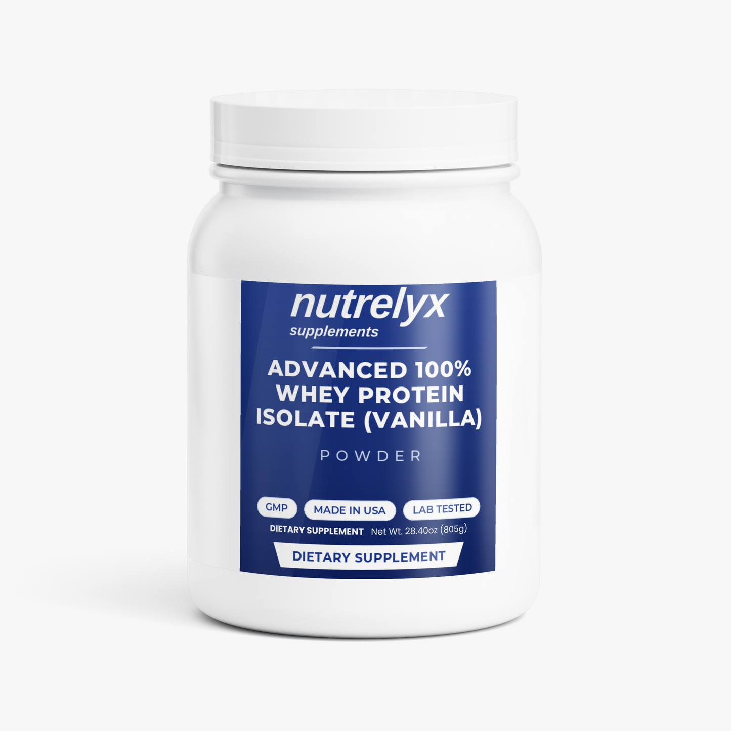 Advanced 100% Whey Protein Isolate (Vanilla)