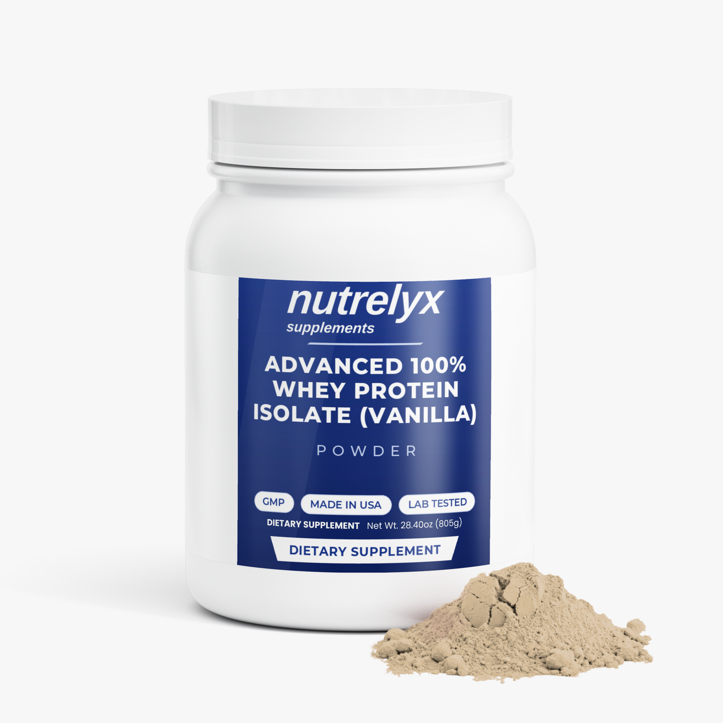 Advanced 100% Whey Protein Isolate (Vanilla)